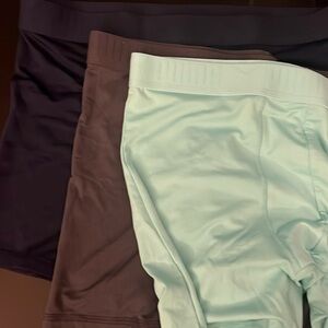 Three pair of new without tags boxer briefs